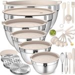 Mixing Bowls Airtight Lids