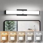 Modern Bathroom Light Fixtures Over Mirror