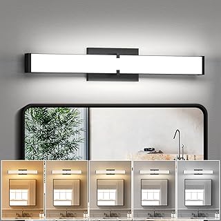 Modern Bathroom Light Fixtures Over Mirror