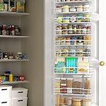 Moforoco White 9-Tier Over Door Pantry