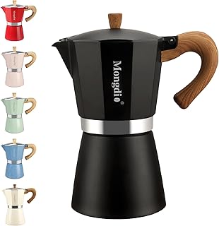 Mongdio Stovetop Espresso Maker Moka Pot
