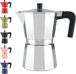 Mongdio Stovetop Espresso Maker Moka Pot