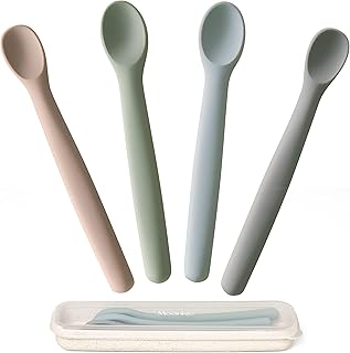 Moonkie Silicone Baby Spoons 4