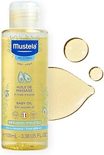 Mustela Baby Oil Moisturizing Massage Natural