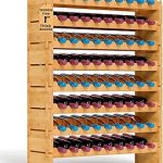 NutriChef 72 Bottle Wine Rack Stackable