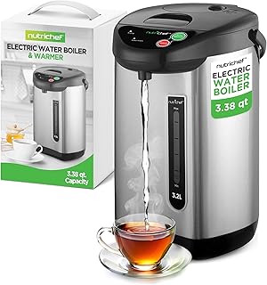 NutriChef Hot Water Urn Pot Insulated