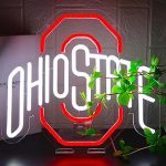 Ohio Football Neon Signs Wall Decor，University