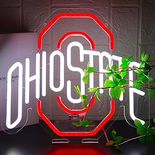 Ohio Football Neon Signs Wall Decor，University