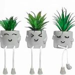 OLEEK small fake plants office decor