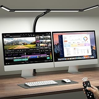 ONEMIX 42" LED Desk Lamp Clamp