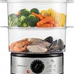 OVENTE 2-Tier Electric Food Steamer