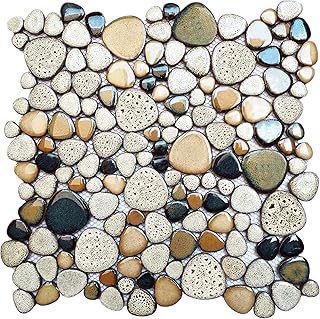 Parrotile Pebble Shower Floor Tile Bathroom