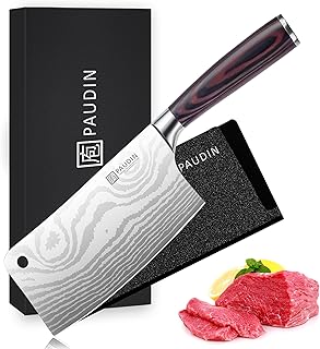 PAUDIN Cleaver Knife Ultra Sharp Meat