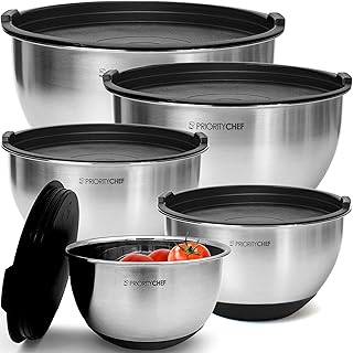 Priority Chef Premium Mixing Bowls Lids