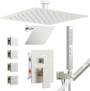 Rainfall Shower System 4 Body Spray