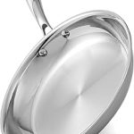 Ranbomer Tri-Ply Stainless Steel Frying Pan