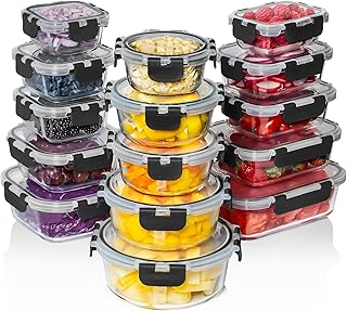 Razab 30 PC Glass Food Storage