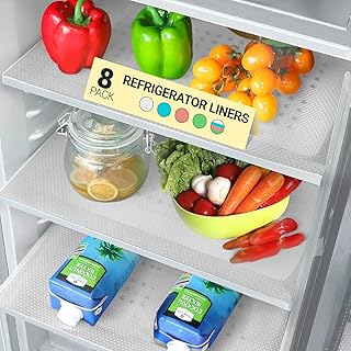 Refrigerator Liners Shelves (8 Pack) Linda’s