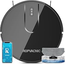 ROPVACNIC Robot Vacuum Cleaner Mop Combo