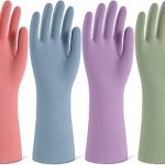 Rubber Cleaning Gloves Dishwashing