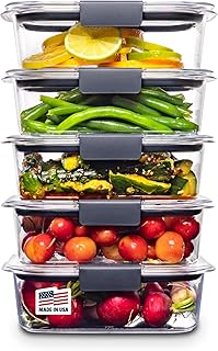 Rubbermaid Brilliance Tritan Plastic Food Storage