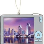 San Diego Christmas Ornament