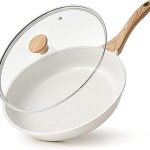 SENSARTE Nonstick Ceramic Frying Pan Lid