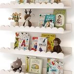 Shario Nursery Book Shelves