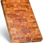 SHUMARU Mahogany End-Grain Wood Cutting Board