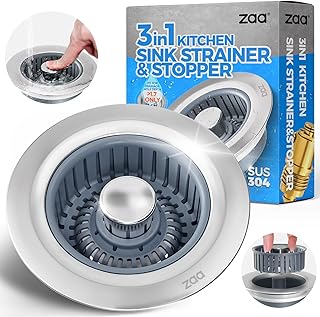 Sink Drain Strainer Stopper Kitchen 3
