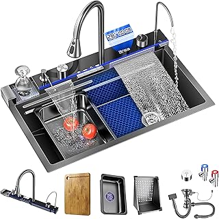 Smart Waterfall Kitchen Sink