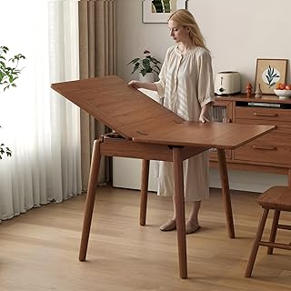 Solid Wood Small Dining Table 2-6
