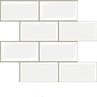 STICKGOO 10-Sheet Peel Stick Subway Tile