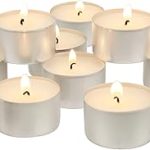 Stonebriar Unscented Long Burning White Tealight