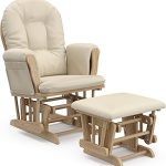 Storkcraft Premium Hoop Glider & Ottoman