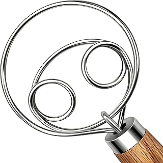 TEEVEA Danish Dough Whisk Stainless Steel