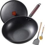 Teewe Carbon Steel Wok -13 Inch