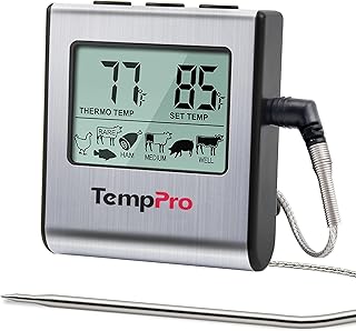 TempPro TP16 Large LCD Digital Meat