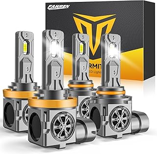 Termitor 9005/HB3 H11/H8/H9 LED Bulbs Combo