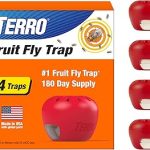 TERRO Fruit Fly Traps Indoors (4