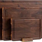 THETCHRY Walnut Wood Cutting Board