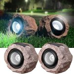 Timeflies Solar Rock Lights Outdoor
