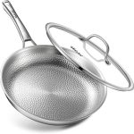 Titanium Pan 12 Inch Pure Hammered