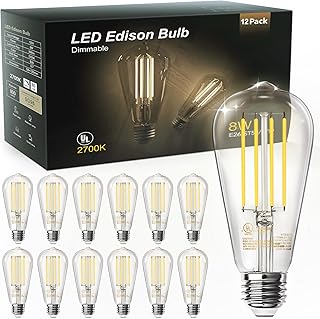 TJOY 12 Vintage 8W ST58 LED
