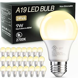 TJOY 24 A19 LED Light Bulbs