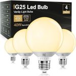 TJOY G25 LED Globe Light Bulbs