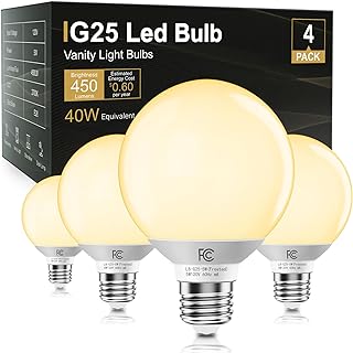 TJOY G25 LED Globe Light Bulbs