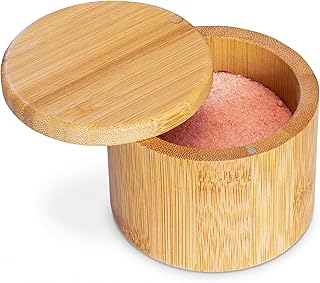 Totally Bamboo Salt Cellar Swivel Lid