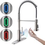Touchless Kitchen Faucet Pull Down Sprayer