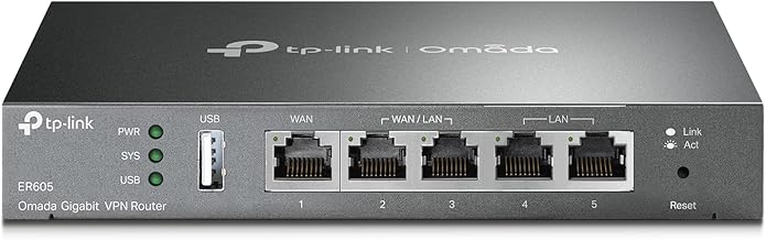TP-Link ER605 V2 Wired Gigabit VPN